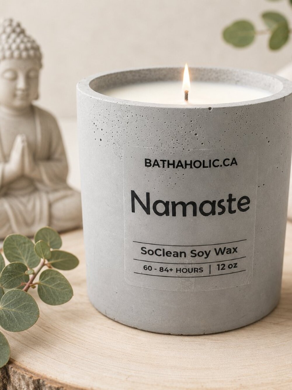 Namaste 12oz | Hand-Poured SoClean Soy Wax Candle